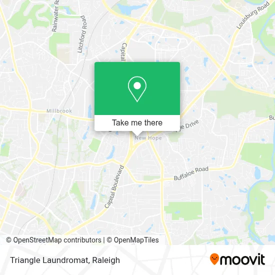 Triangle Laundromat map
