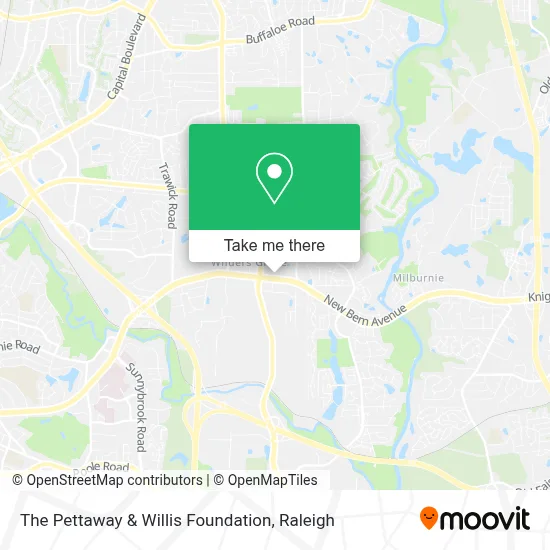The Pettaway & Willis Foundation map