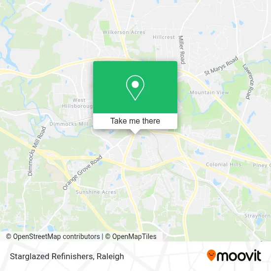 Starglazed Refinishers map