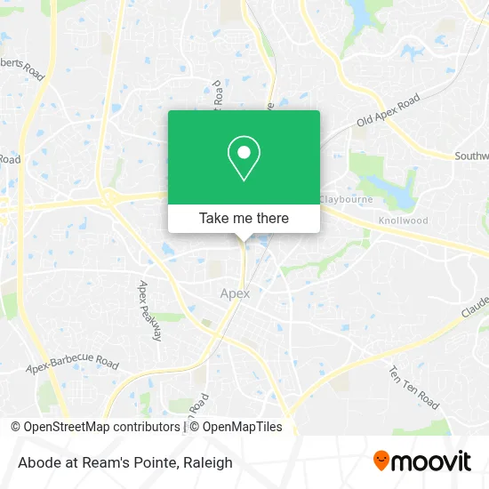 Abode at Ream's Pointe map