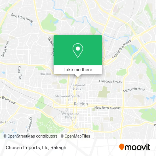 Chosen Imports, Llc map