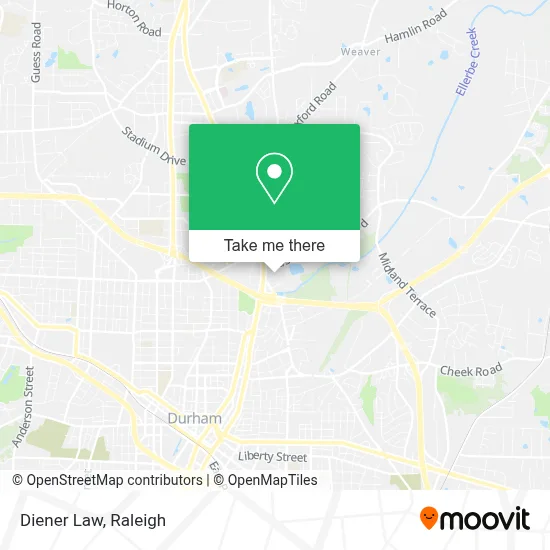 Diener Law map