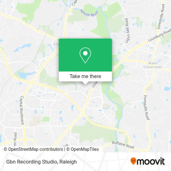 Gbn Recording Studio map