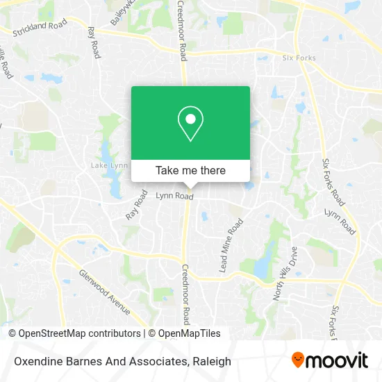 Oxendine Barnes And Associates map