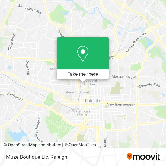 Muze Boutique Llc map