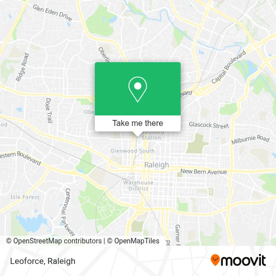 Leoforce map