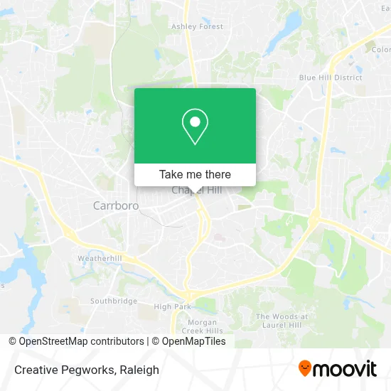 Creative Pegworks map