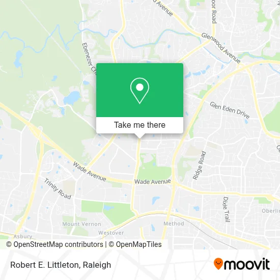 Robert E. Littleton map