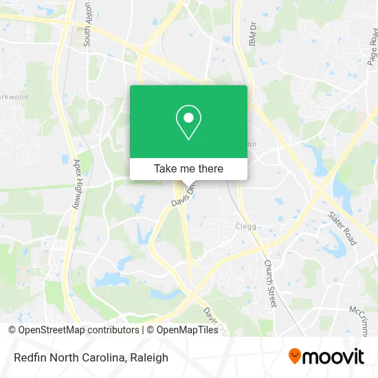 Redfin North Carolina map