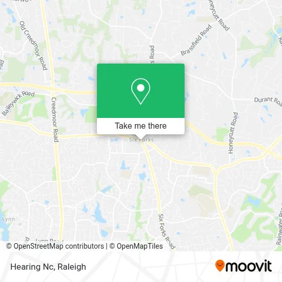 Hearing Nc map
