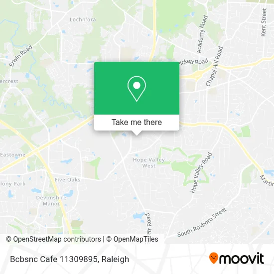 Bcbsnc Cafe 11309895 map