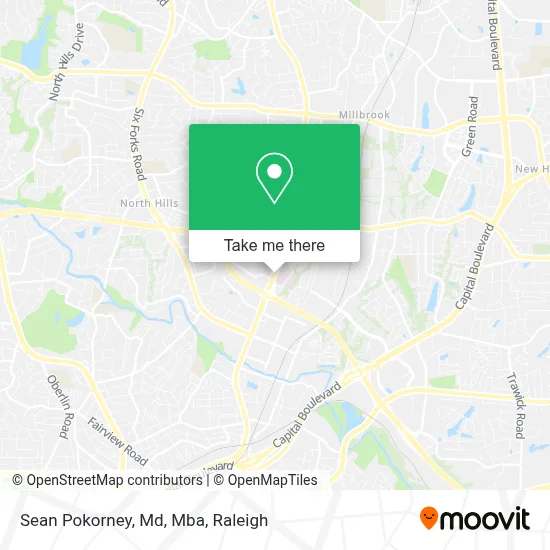 Sean Pokorney, Md, Mba map