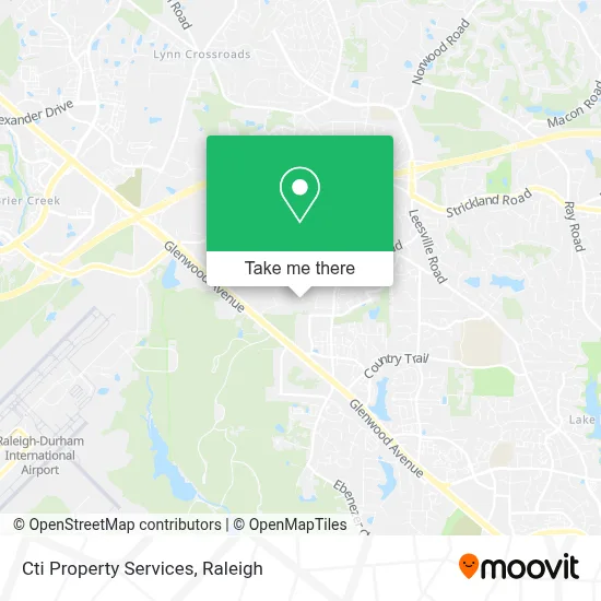 Cti Property Services map