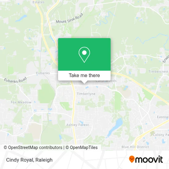 Cindy Royal map
