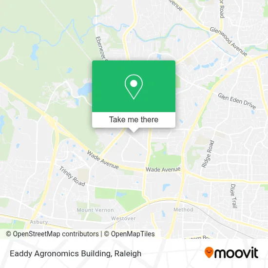 Eaddy Agronomics Building map