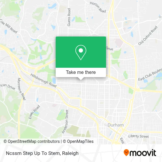 Ncssm Step Up To Stem map