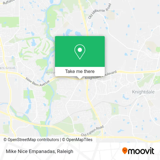 Mike Nice Empanadas map
