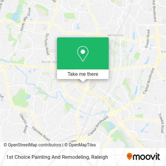 1st Choice Painting And Remodeling map