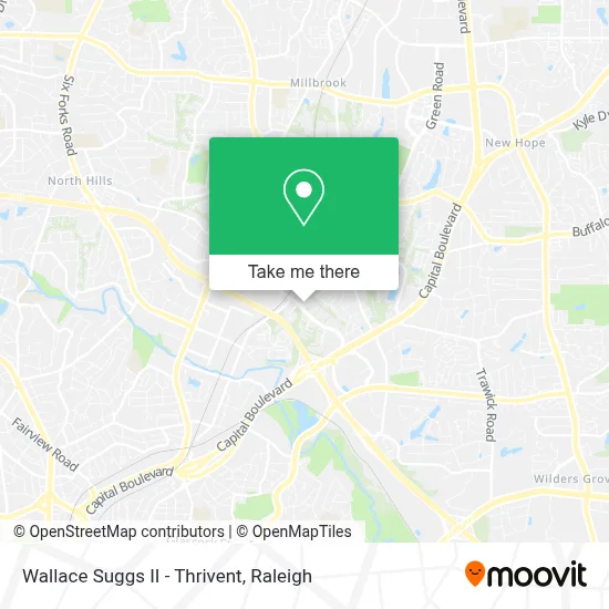 Wallace Suggs II - Thrivent map