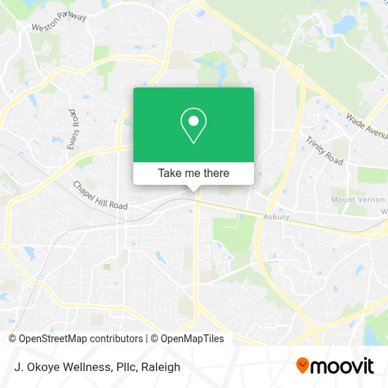 J. Okoye Wellness, Pllc map