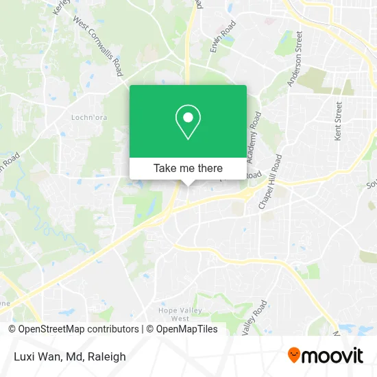 Luxi Wan, Md map