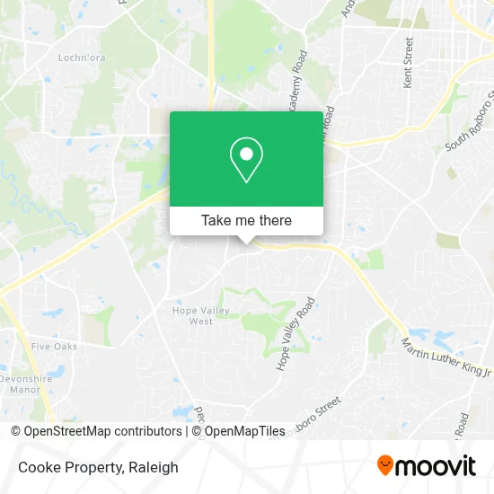 Cooke Property map