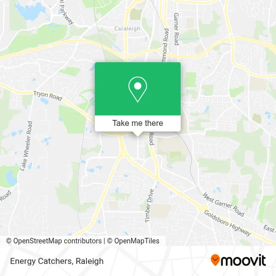 Energy Catchers map