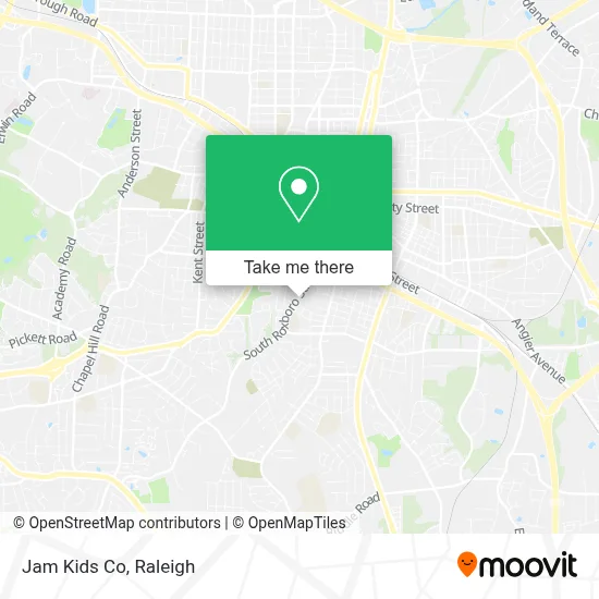Jam Kids Co map