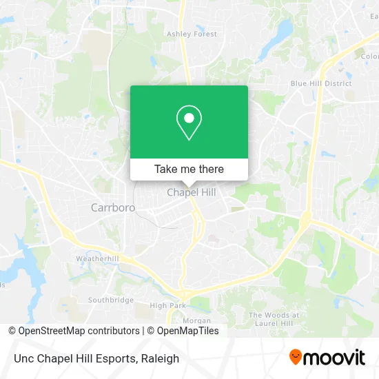 Unc Chapel Hill Esports map