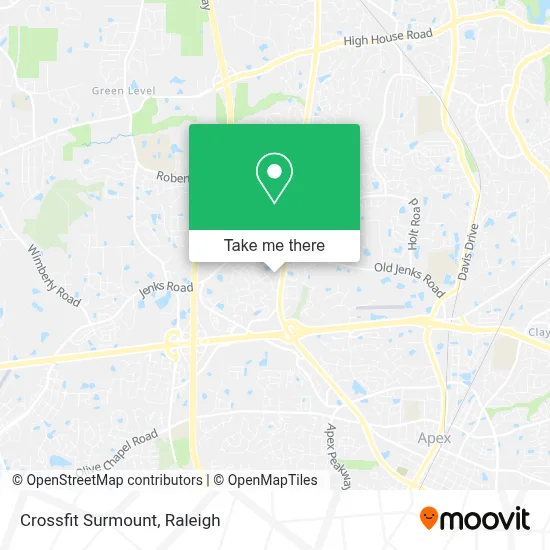 Mapa de Crossfit Surmount