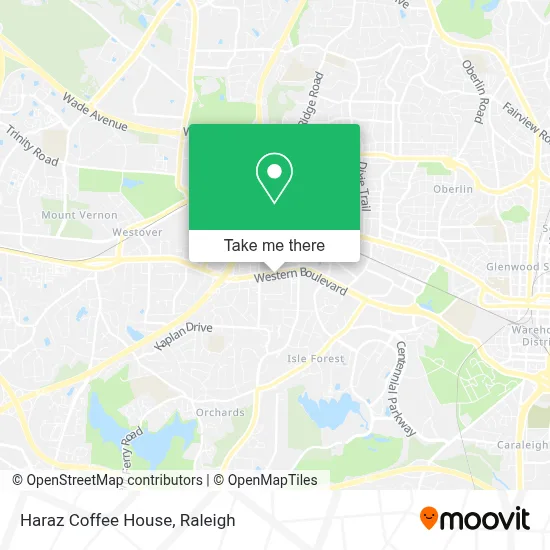 Haraz Coffee House map