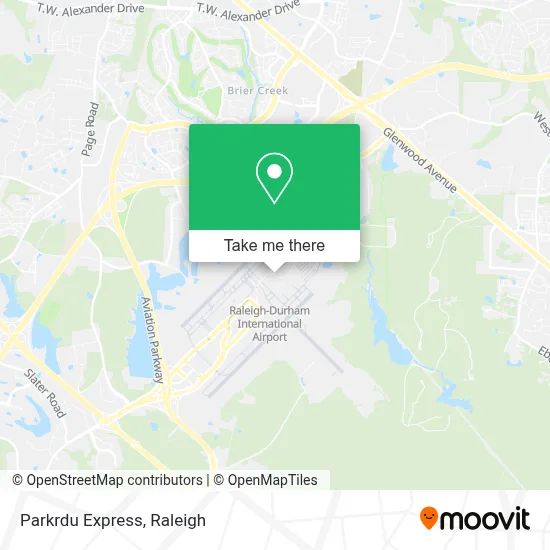 Parkrdu Express map