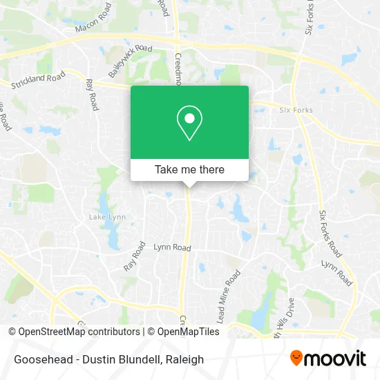 Goosehead - Dustin Blundell map