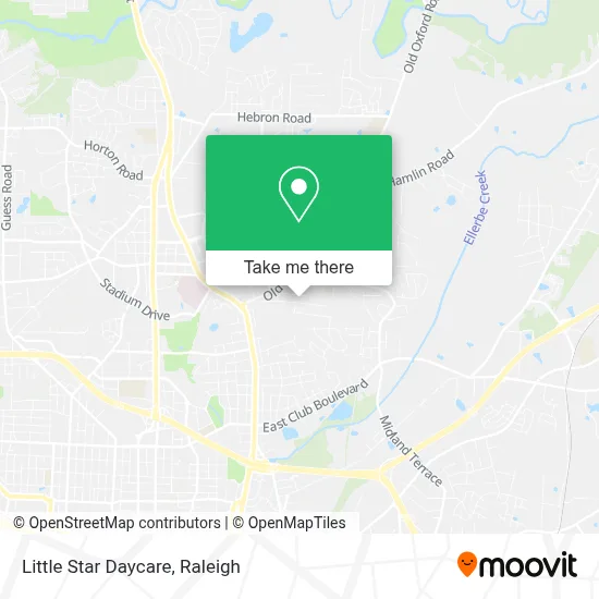 Little Star Daycare map