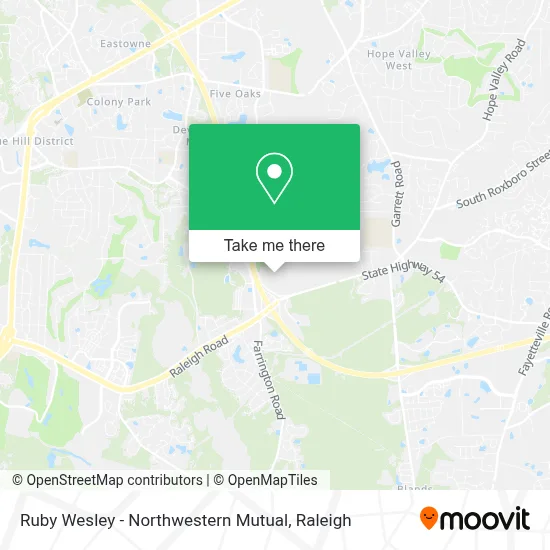 Ruby Wesley - Northwestern Mutual map