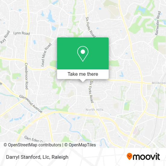 Darryl Stanford, Llc map