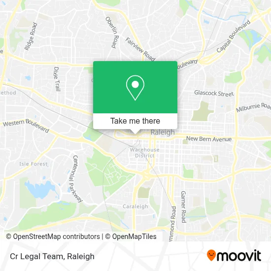 Cr Legal Team map