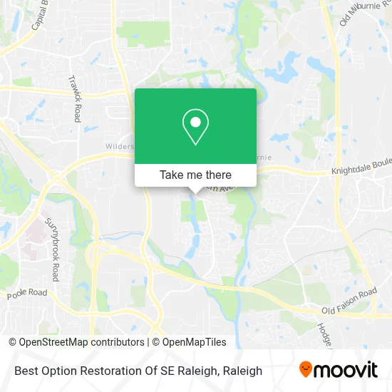 Best Option Restoration Of SE Raleigh map