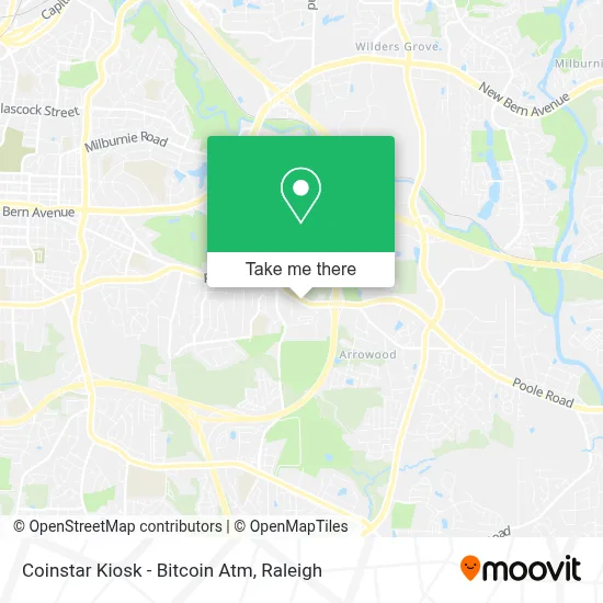 Coinstar Kiosk - Bitcoin Atm map