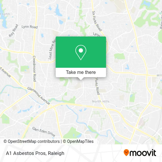 A1 Asbestos Pros map