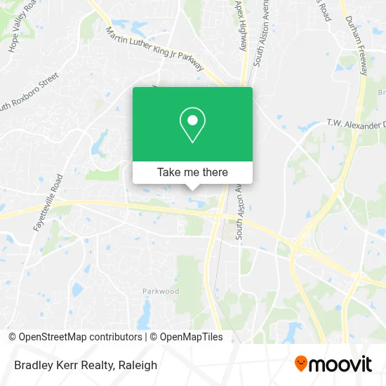 Bradley Kerr Realty map