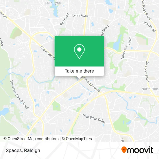 Spaces map