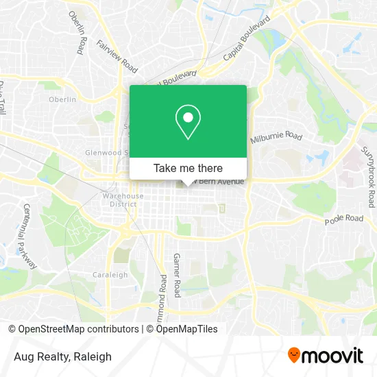 Aug Realty map