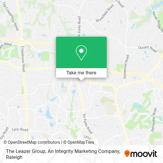 The Leazer Group, An Integrity Marketing Company map