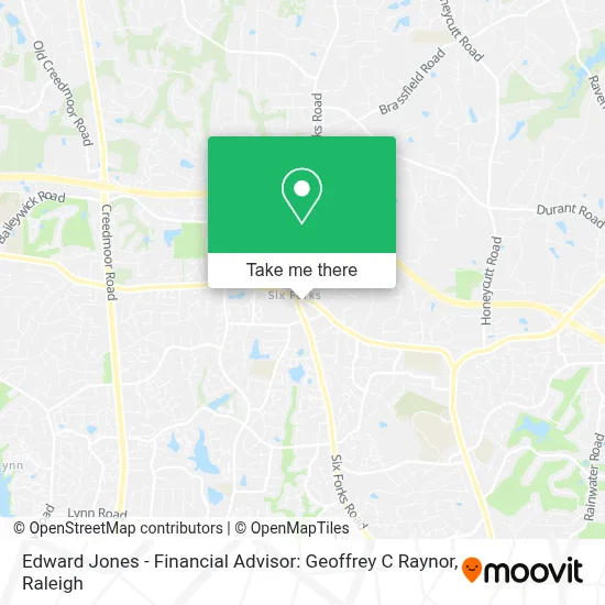Edward Jones - Financial Advisor: Geoffrey C Raynor map