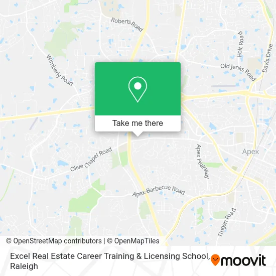 Excel Real Estate Career Training & Licensing School map