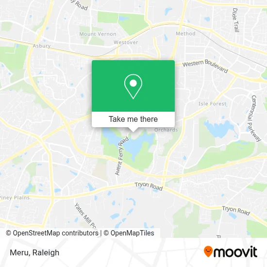 Meru map