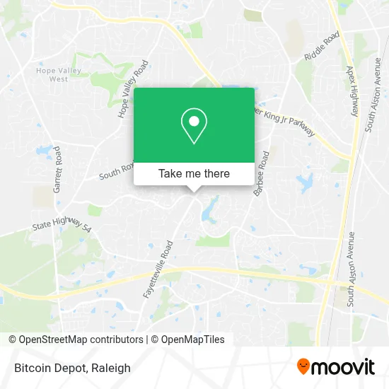Bitcoin Depot map
