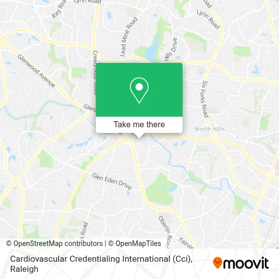 Cardiovascular Credentialing International (Cci) map