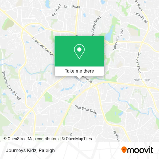 Journeys Kidz map